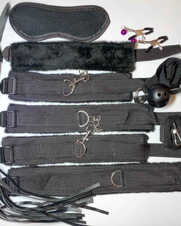 7-piece BDSM Bondage Starter Kit
