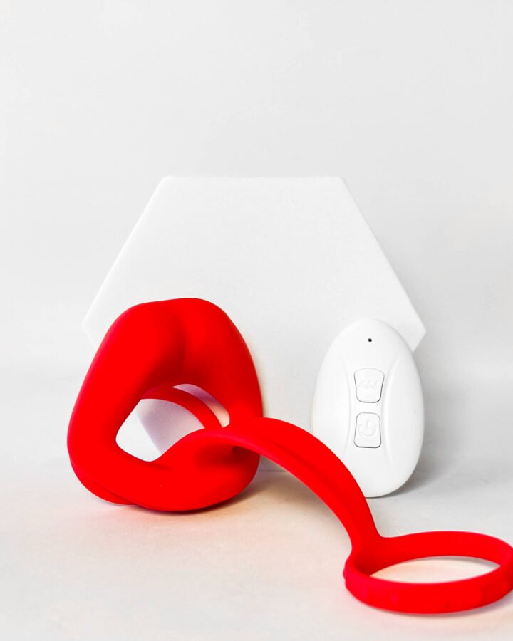 Apollo Lips Remote Controlled Vibrating Cock Ring