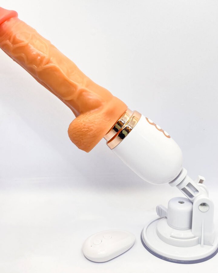 Automatic Thrusting Dildo Sex Machine with Remote
