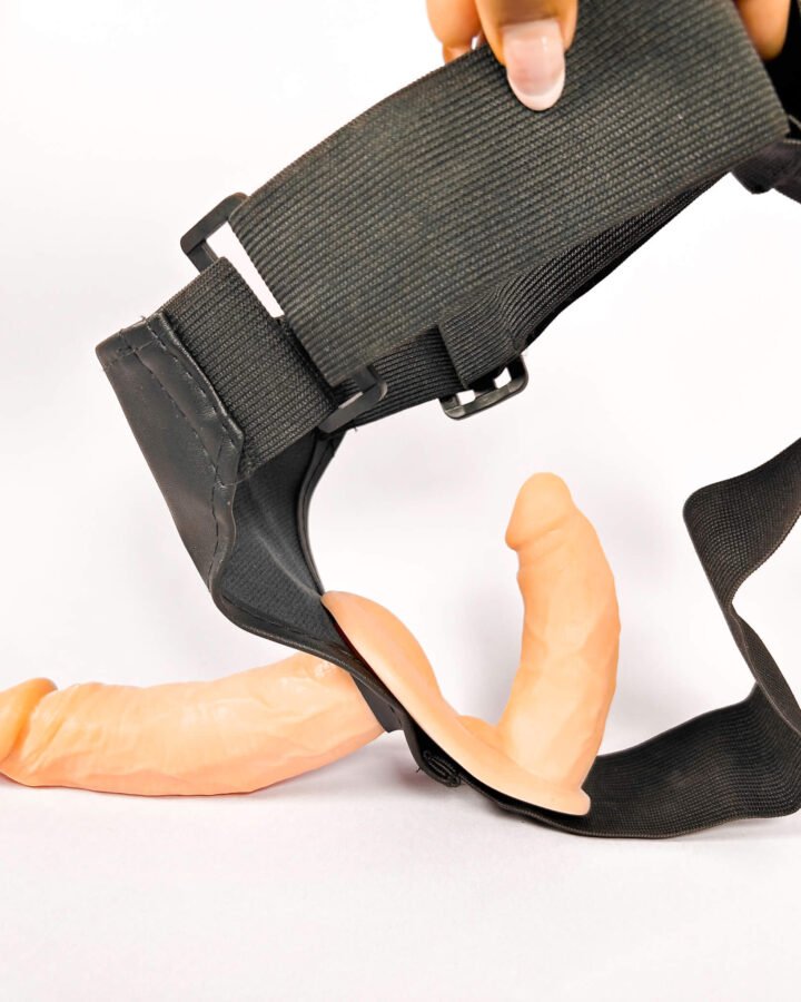 Baile Ultra Passionate Double Dildo Strap-On (5.3 Inch/13.5cm)