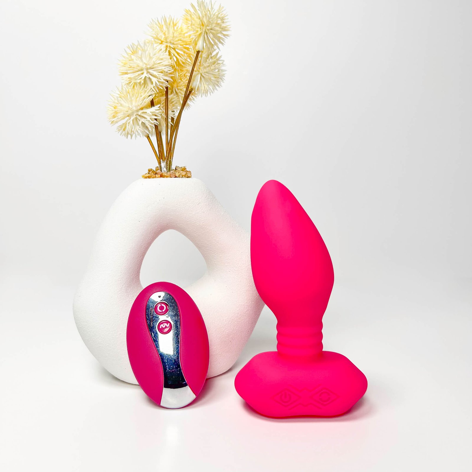 BootyRocker Vibrating Rotating Remote Butt Plug