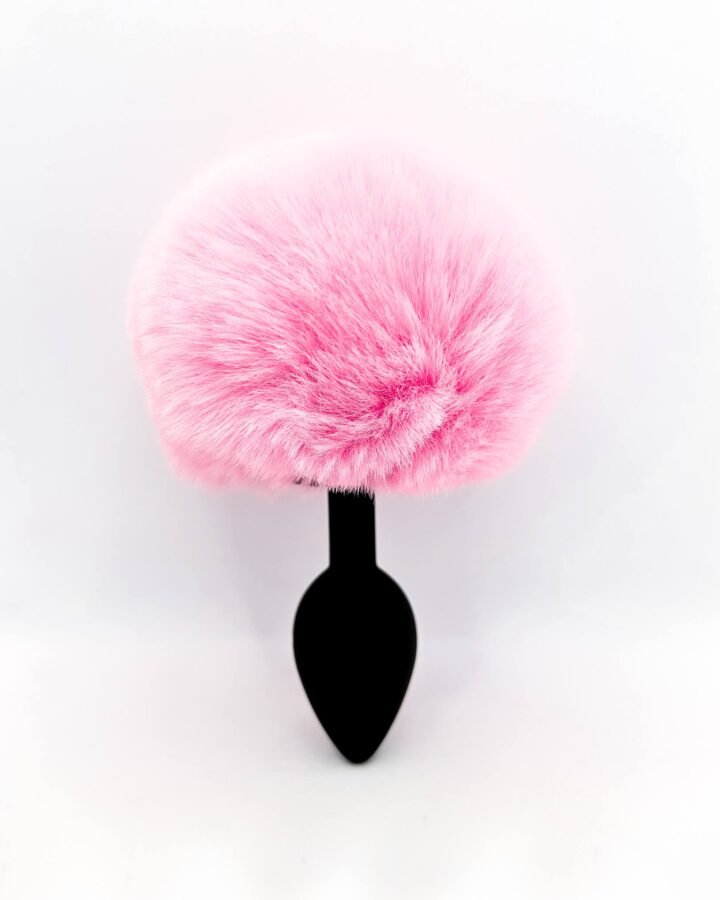 Bunny Tail with Silicone Butt Plug (28mm)