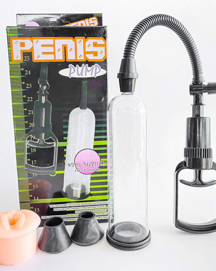 Classic Penis Pump With Vagina Attachment