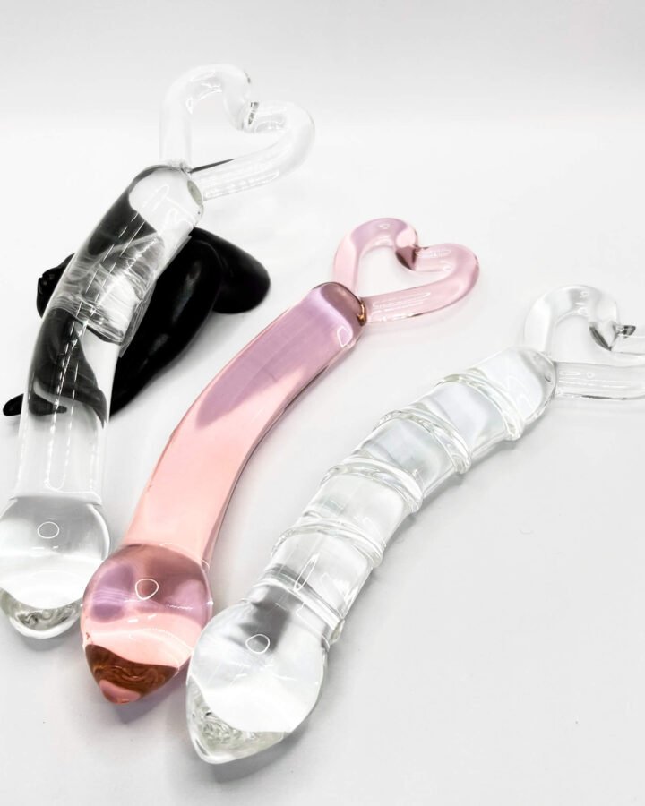 Cupids Arrow Curved Glass Massager