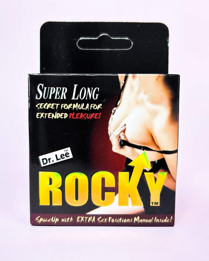 Dr Lee Rocky Super Long Condoms (3 Pack)
