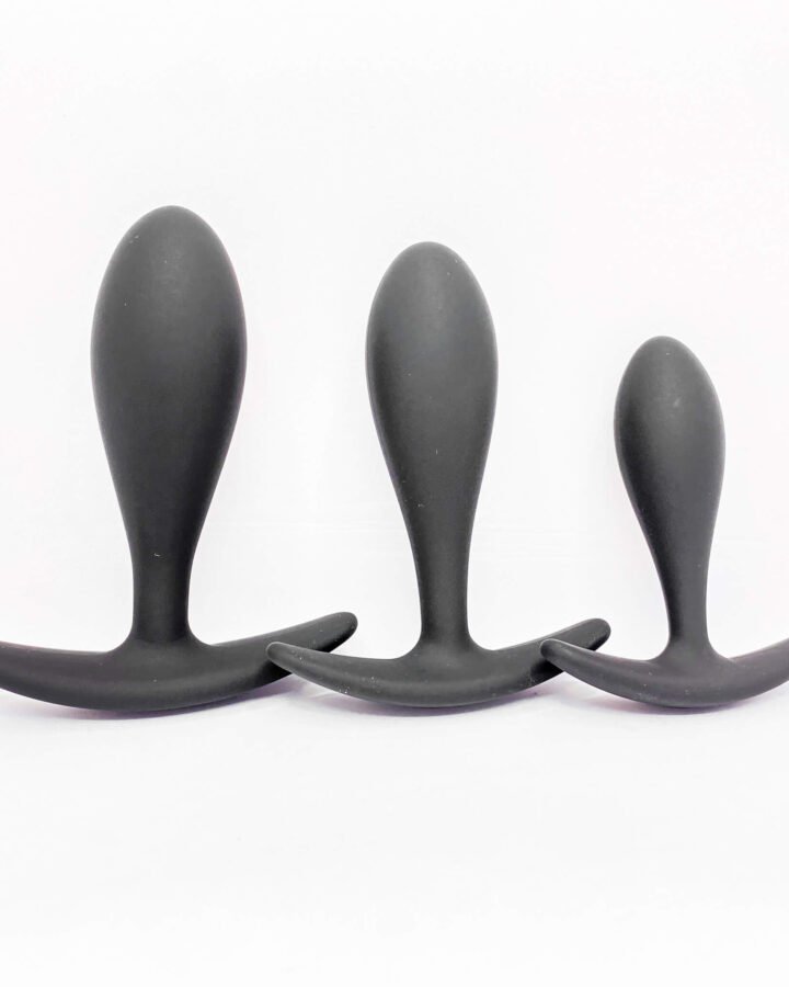 Elegant Slims Silicone Butt Plug Set (3pcs)