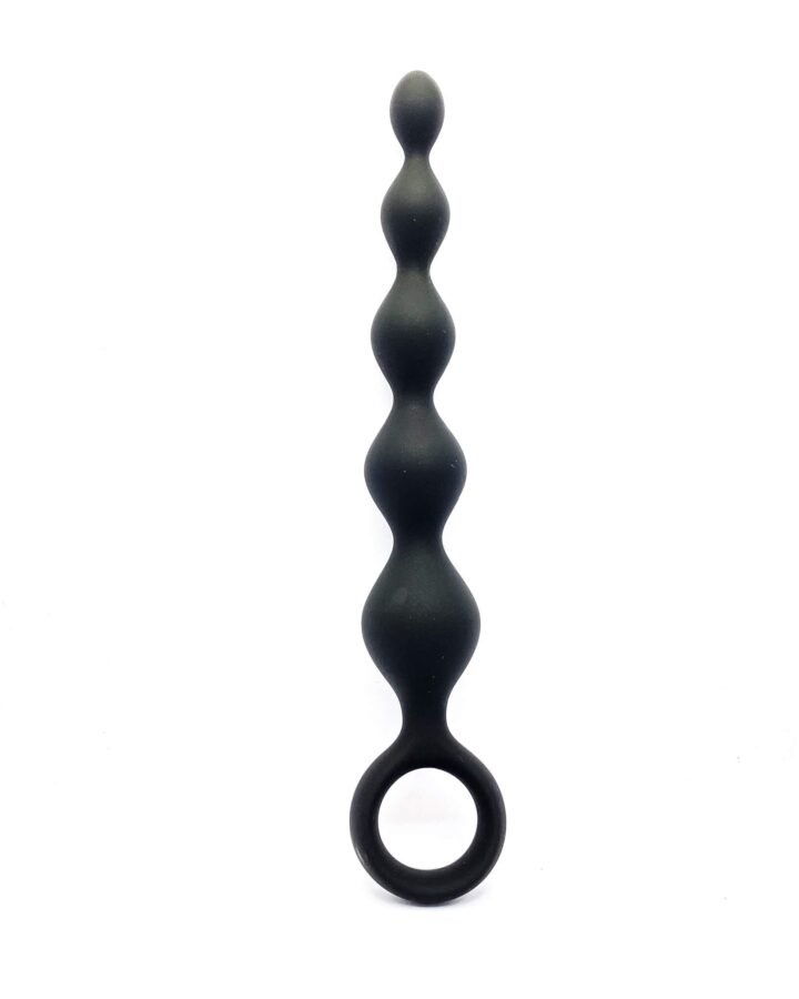 Flexible Silicone Anal Beads (17cm)