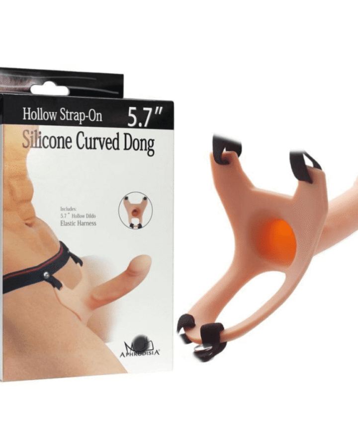 Hollow Haven Curved Hollow Strap-On (14.5cm/5.7 inches)