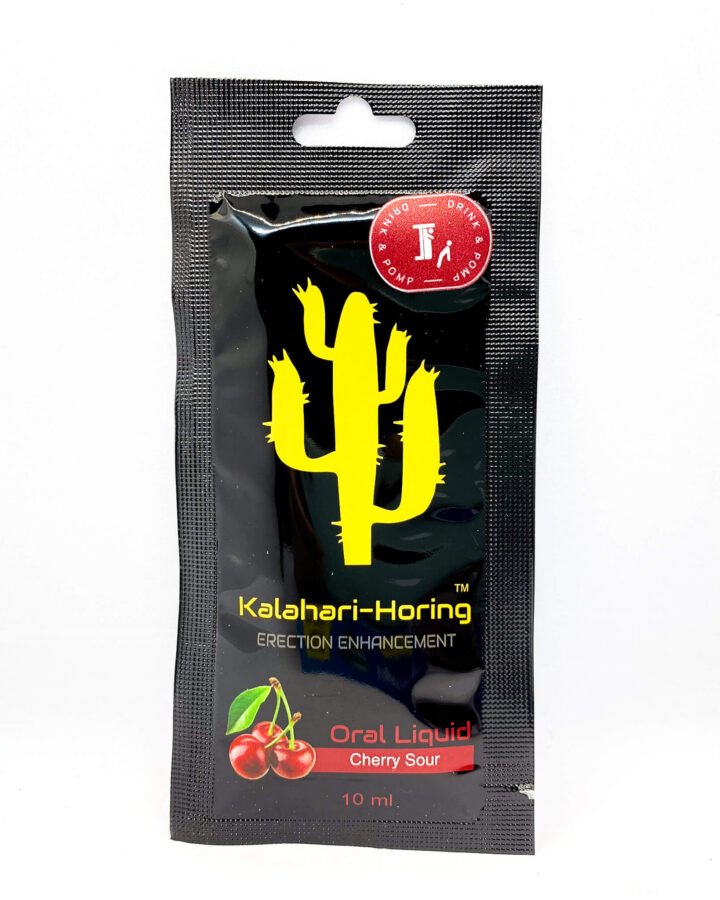 Kalahari Horing Drink & Pomp Male Erection Booster Oral Liquid - Cherry Sour
