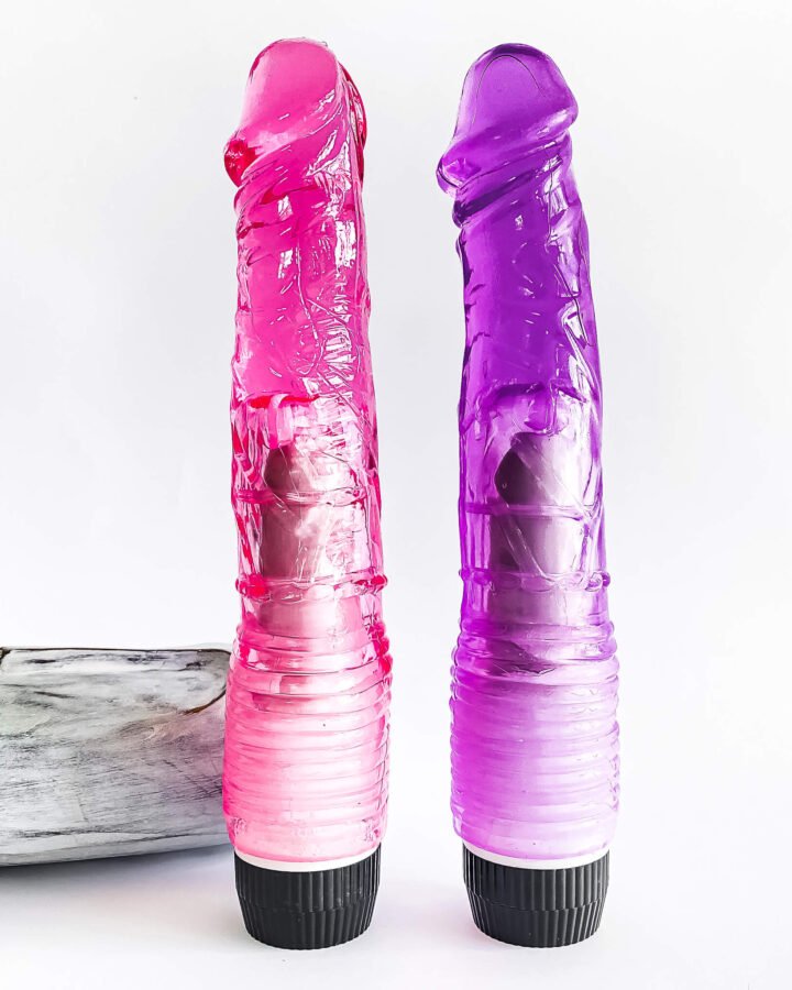 Long John Dildo Vibrator - 23 cm/9 inches