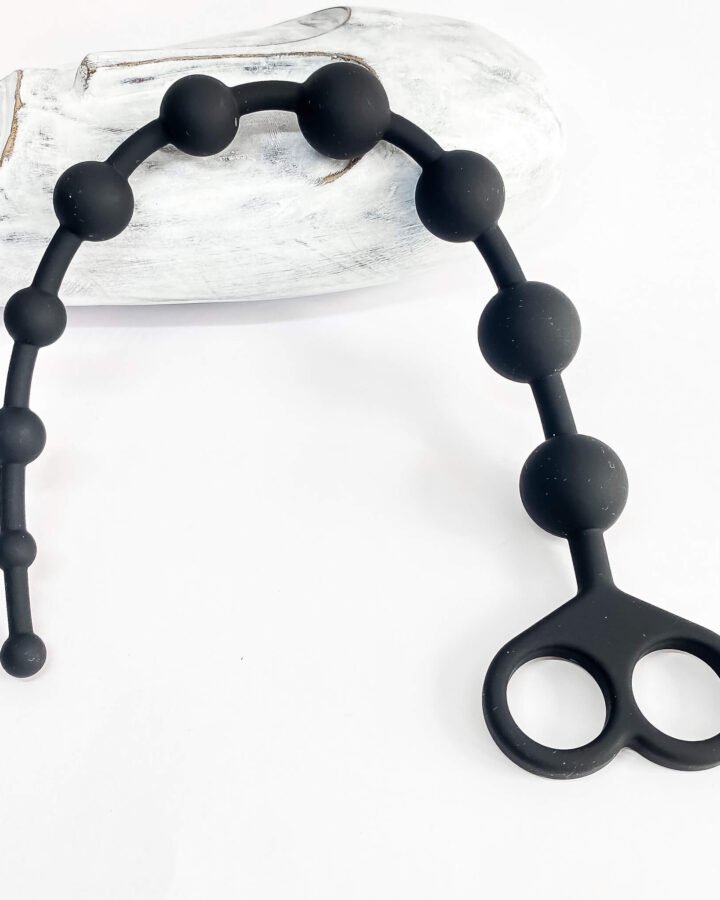 Long Silicone Anal Beads