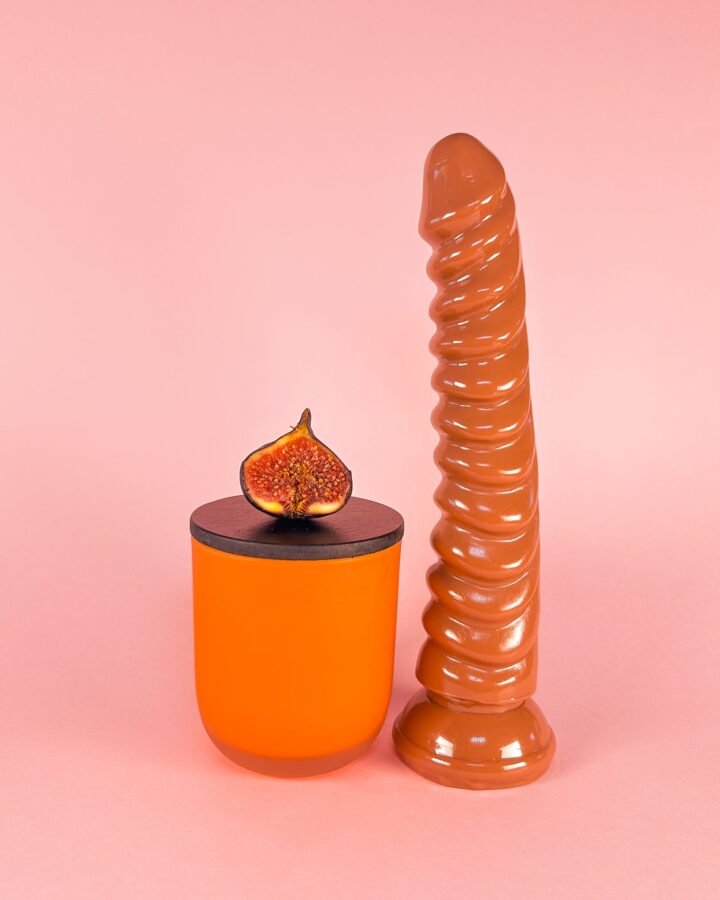 Master Long Ribbed Dildo (22cm/8.7 inches)