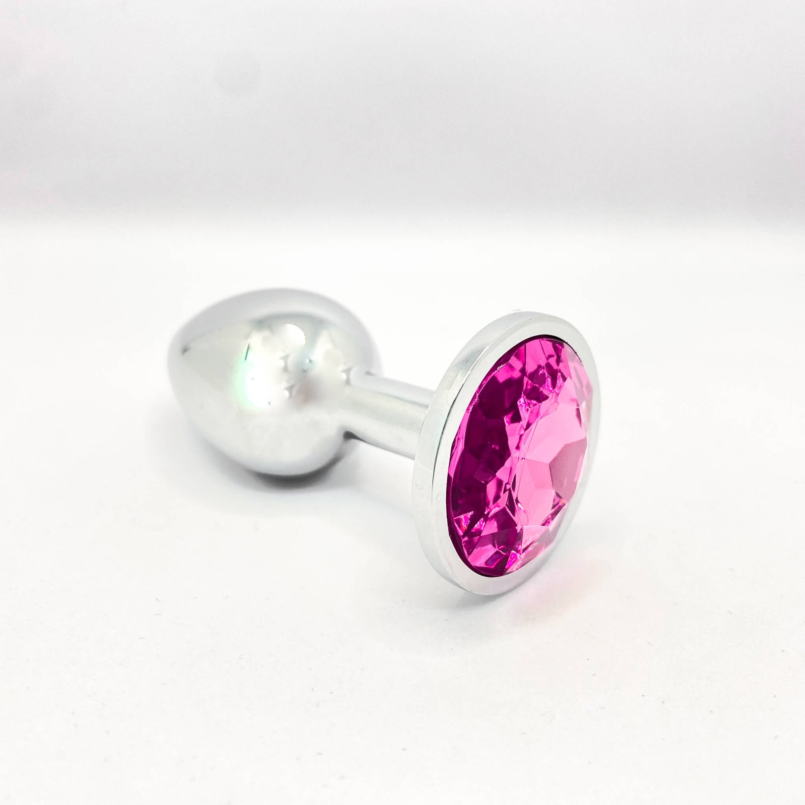 Jewelled Metal Butt Plug - 2.7 cm