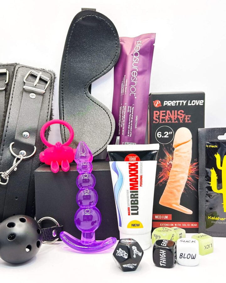 4Play Essentials Wild Weekend Couples Sex Toy Kit (10 pieces)