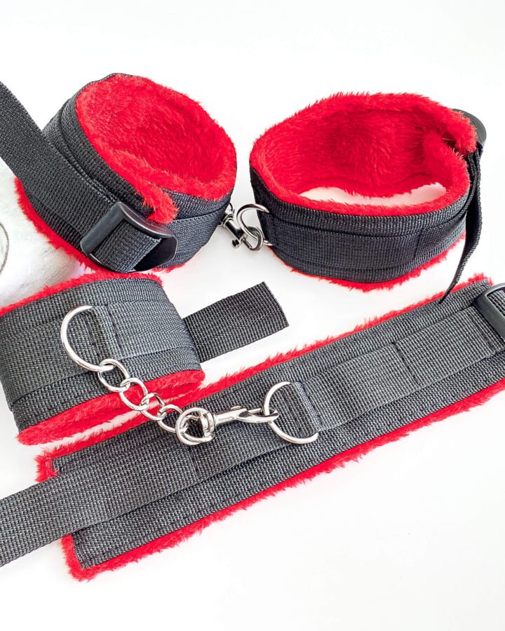 Nylon Wrist and Ankle Cuffs Set