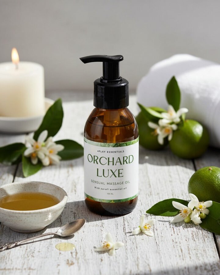 4Play Sensual Massage Oil 100ml - Neroli