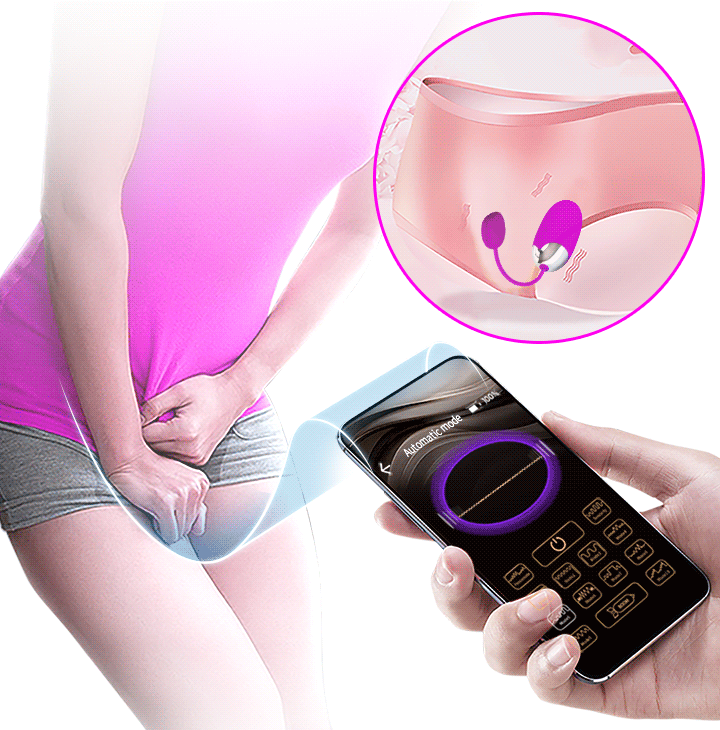 Pretty Love Abner Intimate Egg with Long Distance Phone App Control