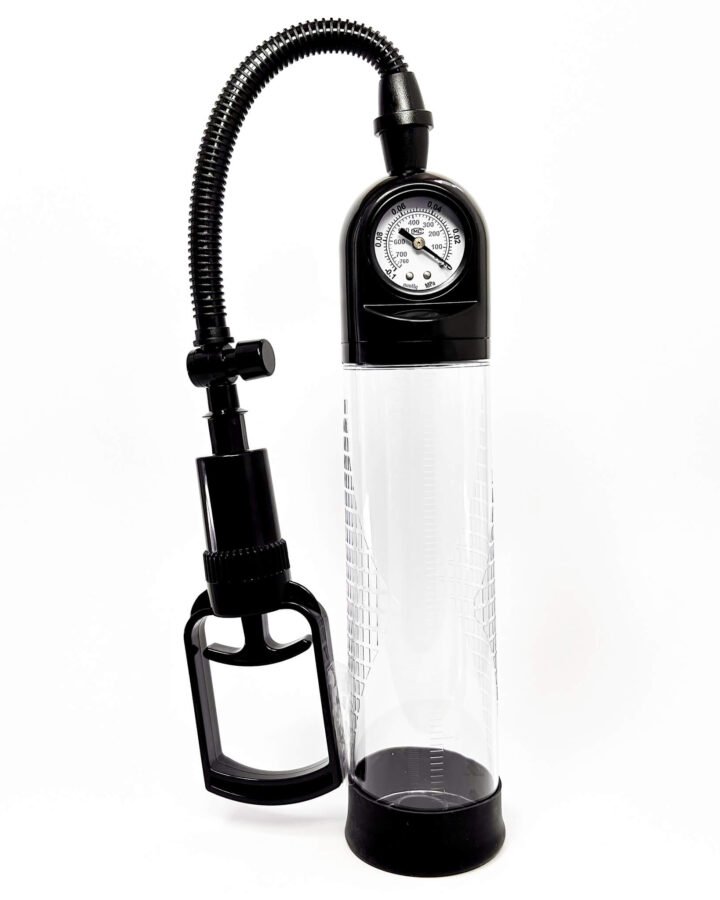PowerUp Penis Pump with Pressure Gauge