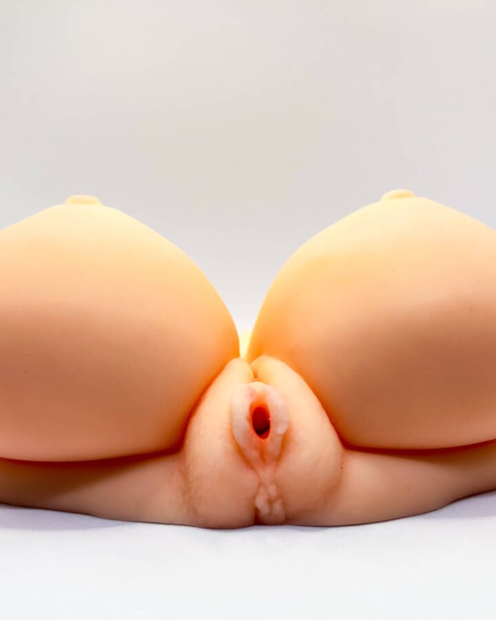 Realistic 3D Breast and Vagina Masturbator