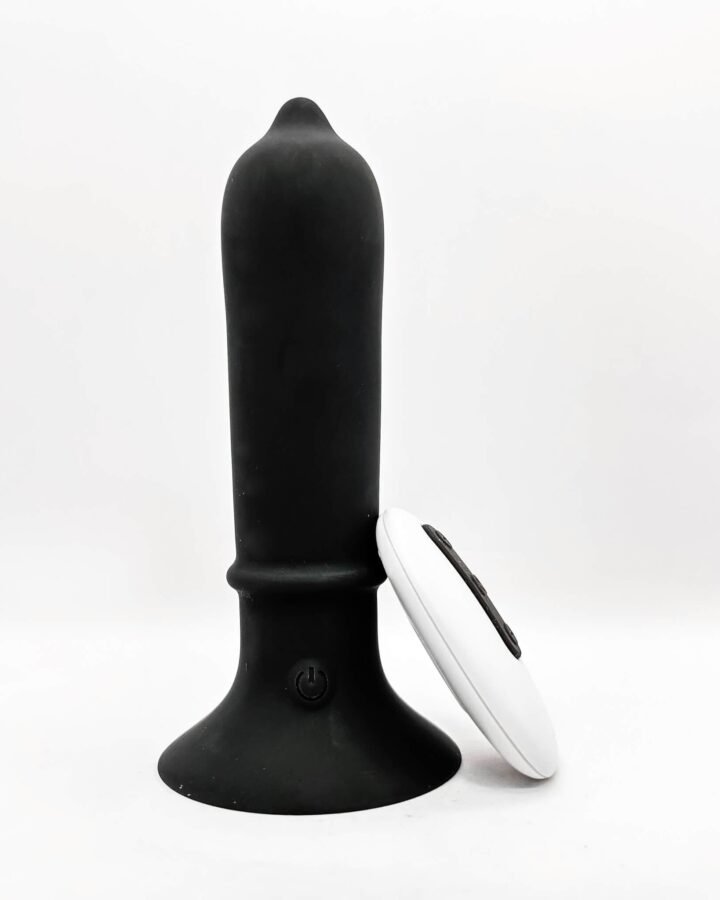Remote Controlled Silicone Vibrating Butt Plug