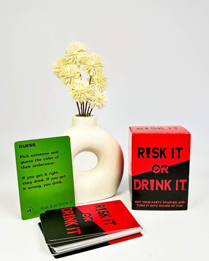 Risk It Or Drink It Adult Card Game