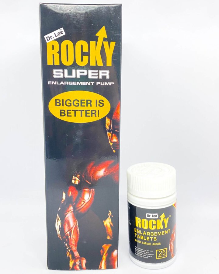 Dr Lee Rocky Enlargement Pump and Pills Combo