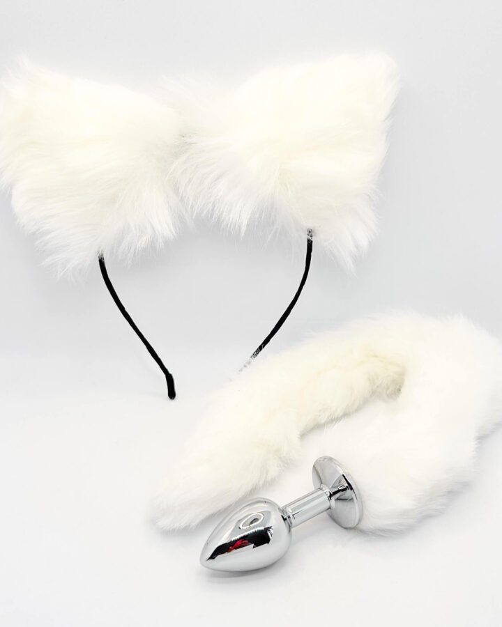 Sexy Fox Tail Butt Plug and Ears Set