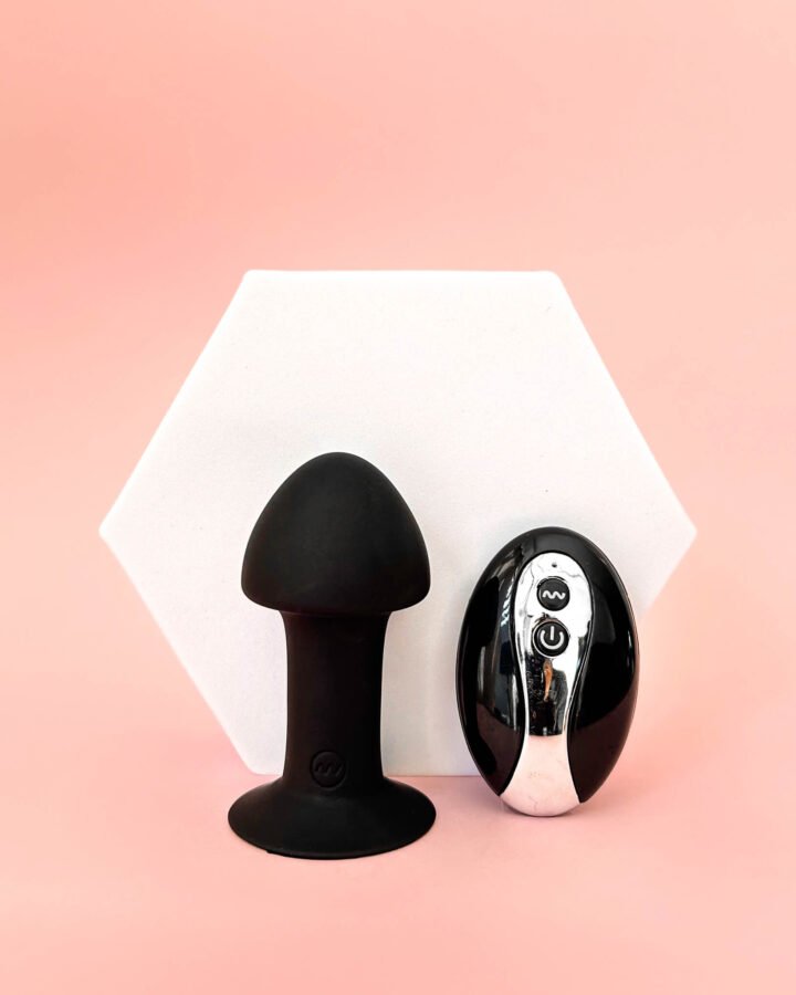 ShroomBoom Vibrating Remote Butt Plug