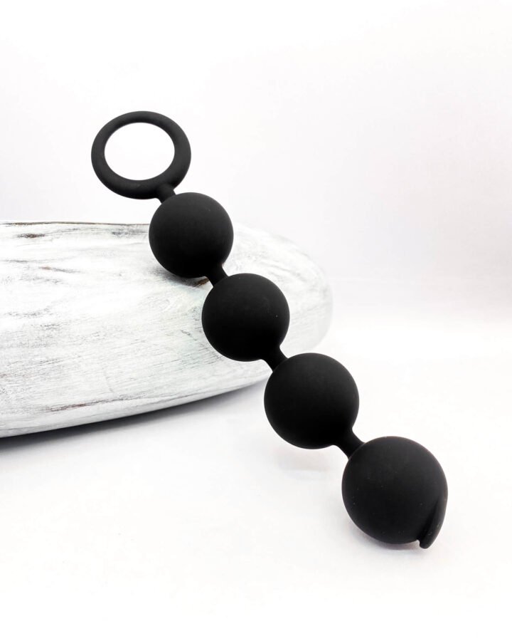 Sleek Silicone Anal Beads