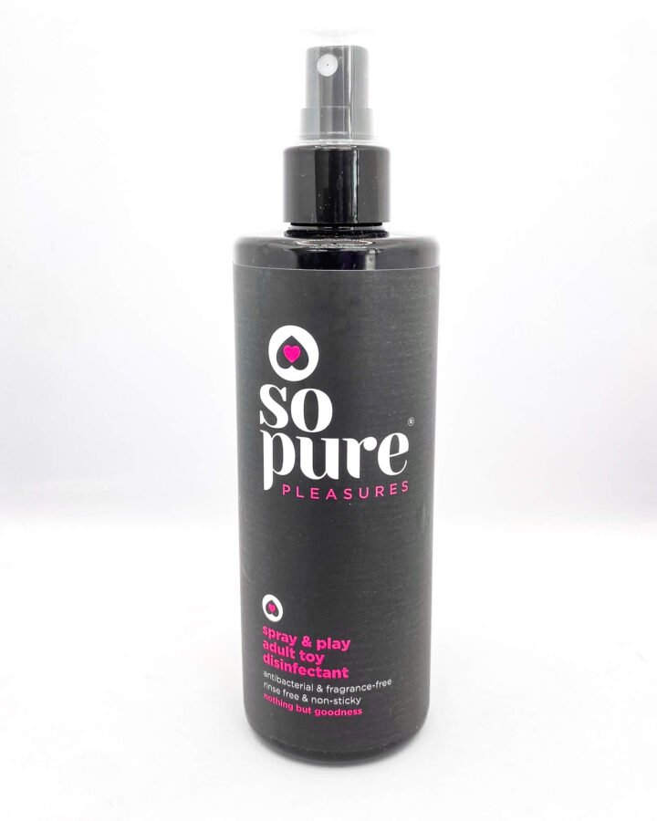 SoPure Pleasures Spray & Play Adult Toy Disinfectant (250ml)