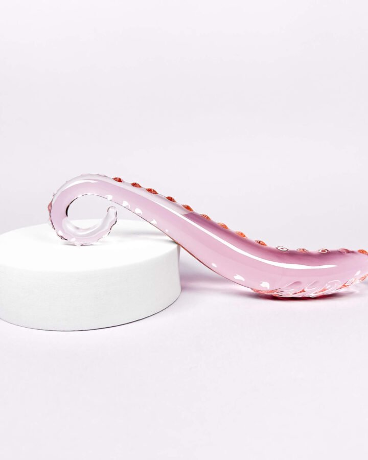 Temptacle Curved Glass Dildo (16cm/6.3Inch)