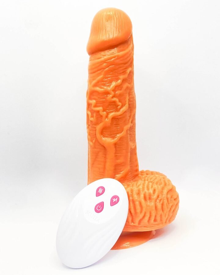 Thrusting and Rotating Realistic Dildo with Remote (21cm/8.2inch)
