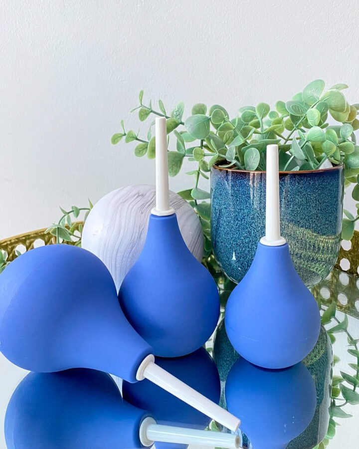 Blue Rectal Anal Douche