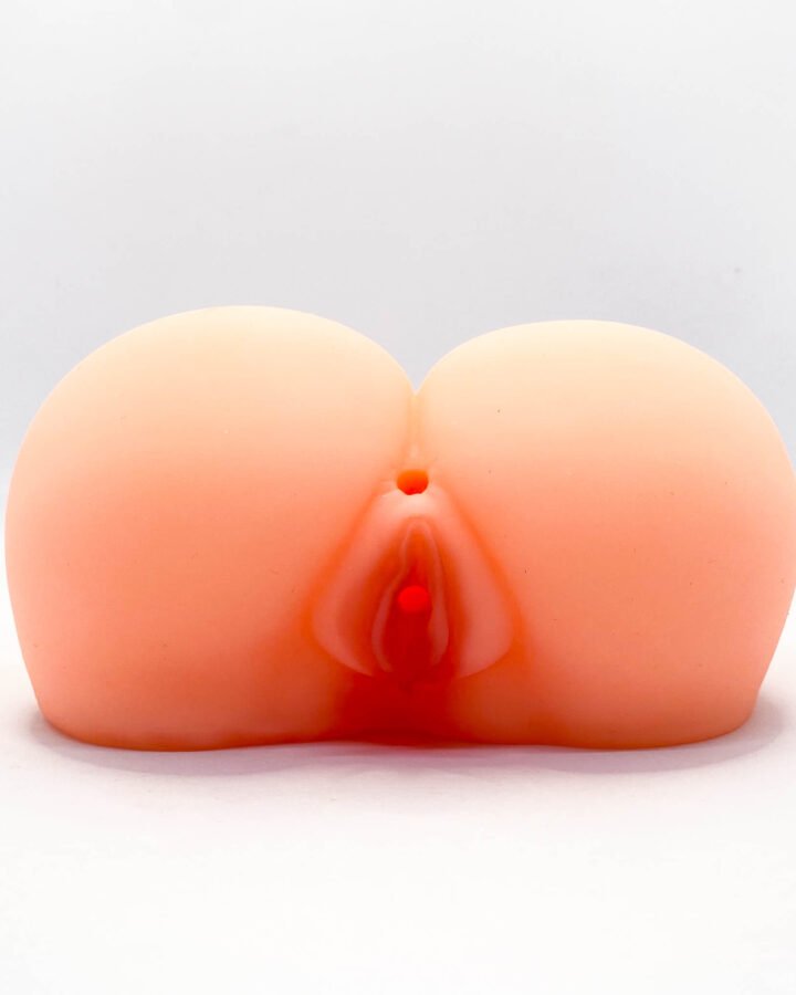 Naughty Charmer 2 in 1 Male Masturbator 14cm (Vagina and Anal)