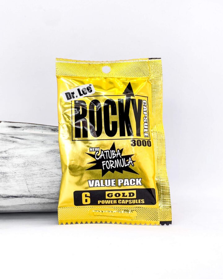 Dr Lee Rocky Gold Value Pack Caps 6's