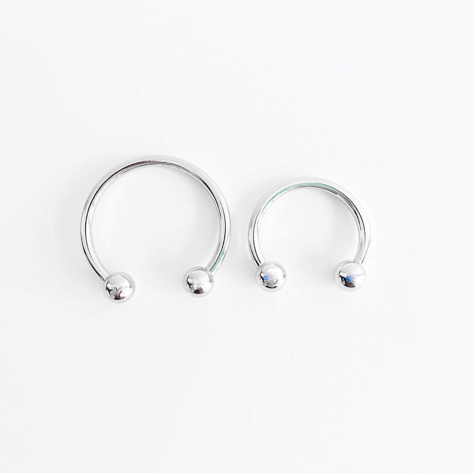 Dual Beaded Metal Glans Ring