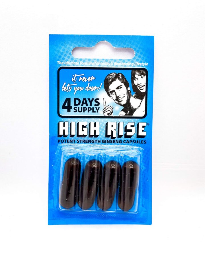 High Rise Potent Strength Ginseng Capsules (4s)