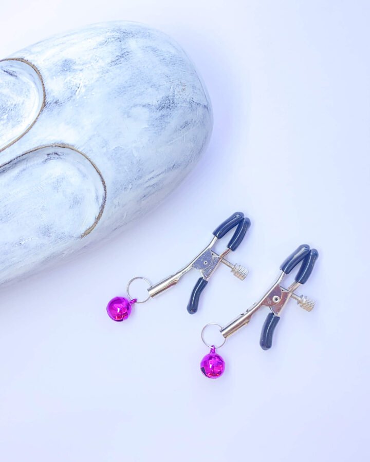 Classic Nipple Clamps With Ball Bells