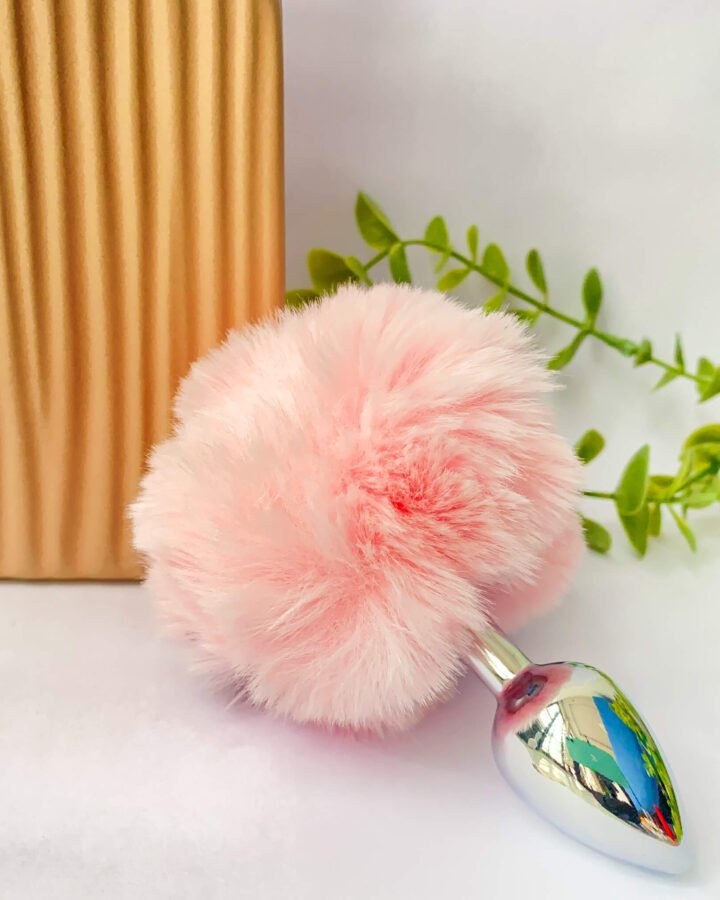 Cute and Fluffy Bunny Tail Butt Plug