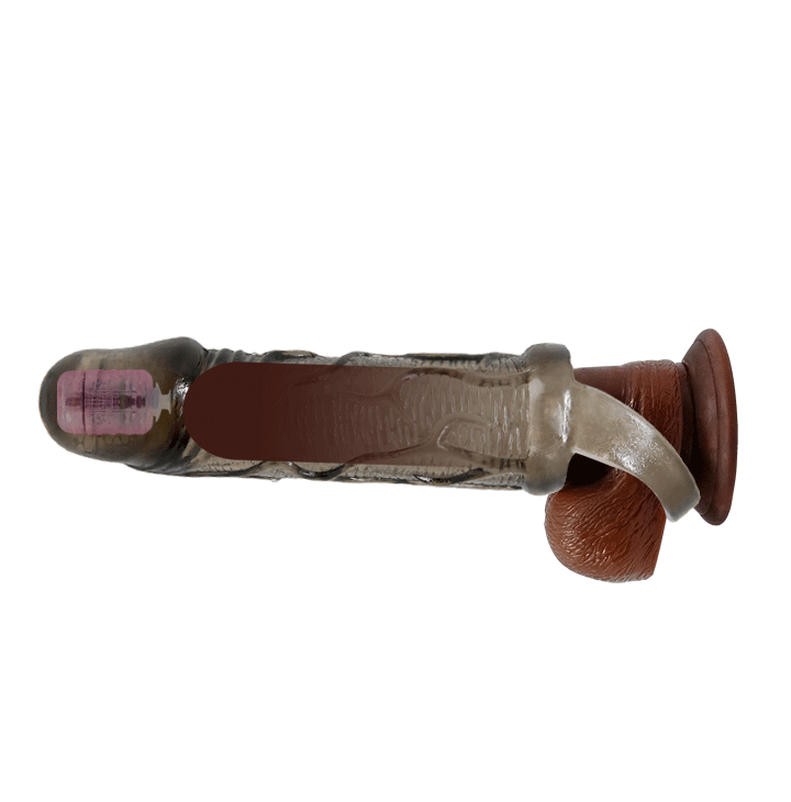 Pretty Love Carson Vibrating Penis Sleeve 6.9 inch (17.5cm)