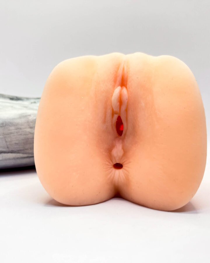 Double Trouble Lifelike Masturbator 15cm (Vagina + Anus)