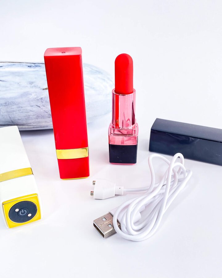 Rechargeable Discreet Lipstick Vibrator - 10 Vibration Modes