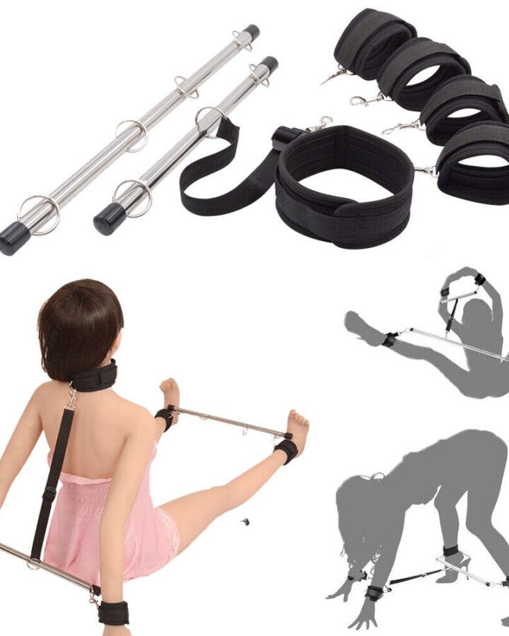 7 Piece Neck, Wrists and Ankles Spreader Bar Set