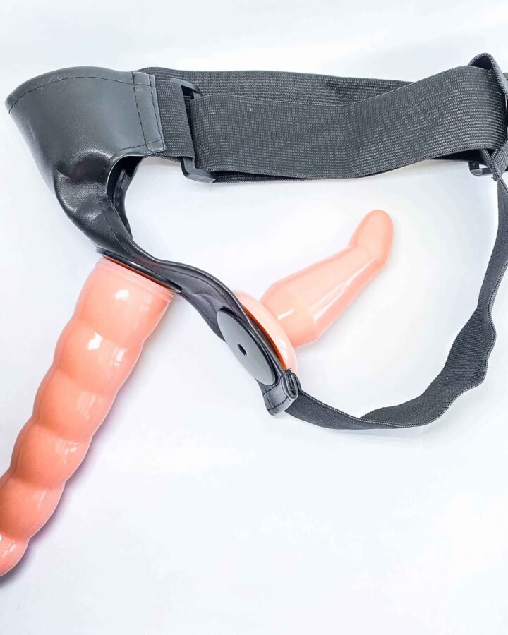 Double Strap-On Silicone Dildo