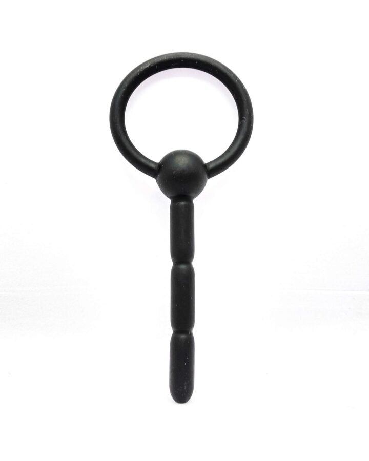 Short Hollow Silicone Penis Plug