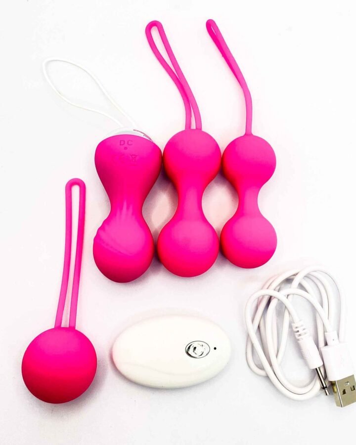 Remote Controlled Kegel Balls Set
