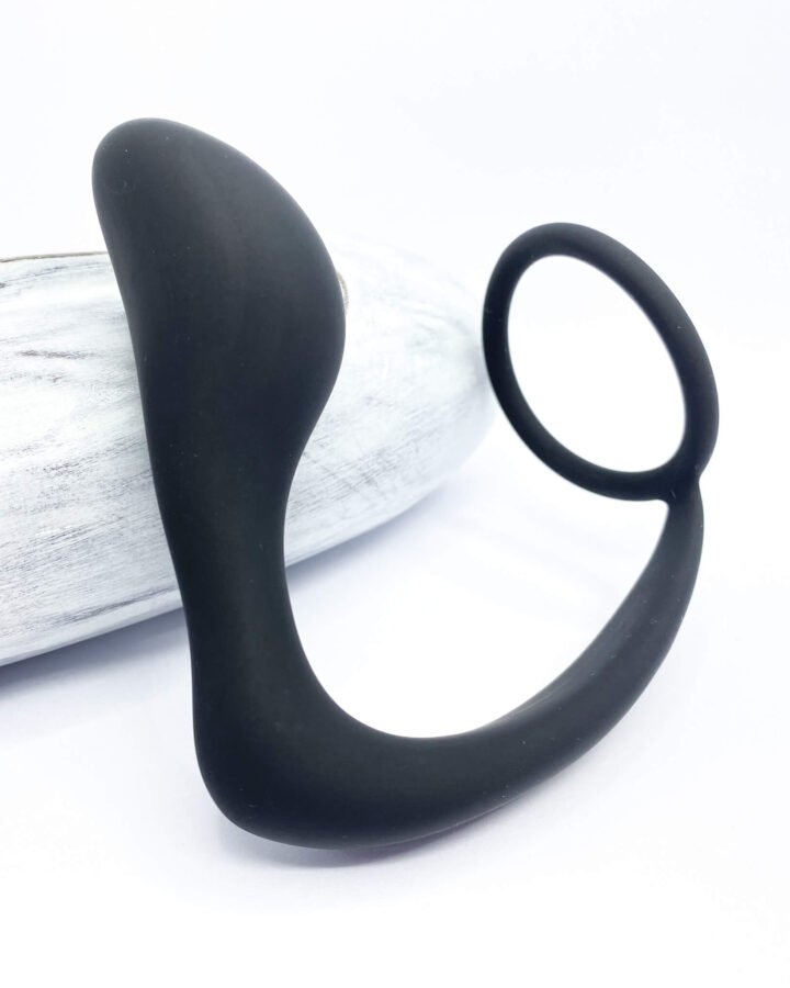 Gentleman's Glide Prostate Massager with Cock Ring